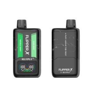 Rufpuf Flipper X Disposable – Double Mint + Gum Mint 50mg (40000 Puffs)