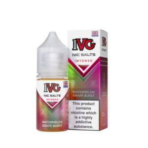 IVG Nic Salt Intense – Watermelon Grape Burst 30ml (35, 55 mg)