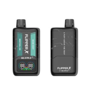 Rufpuf Flipper X Disposable – Menthol Ice + Miami Mint 50mg (40000 Puffs)