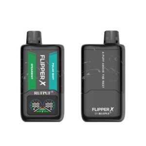 Rufpuf Flipper X Disposable – Spearmint + Polar Mint 50mg (40000 Puffs)
