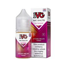 IVG Nic Salt Intense – Lychee Melon Twist 30ml (35, 55 mg)