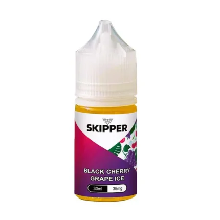 Skipper Salt – Black Cherry Grape Ice 30ml (35, 50mg)
