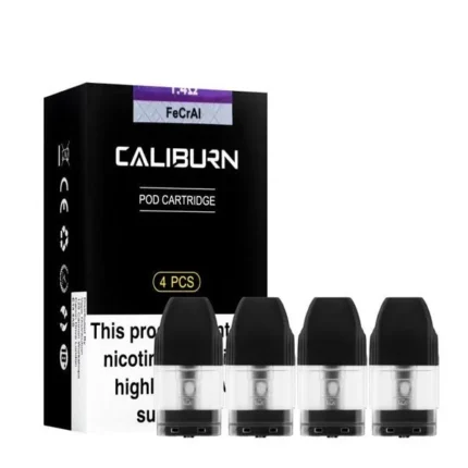 UWELL Caliburn Replacement Pods – 4 Pcs