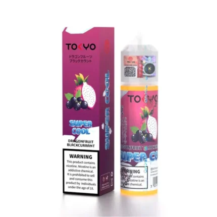 Tokyo Super Cool Series E-Liquid – Dragonfruit Blackcurrant 60ml